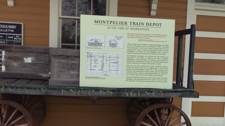 bathroom--montepelier trainin depot during segregation